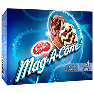 Mag-A-Cone Vanilla & Chocolate Multipack