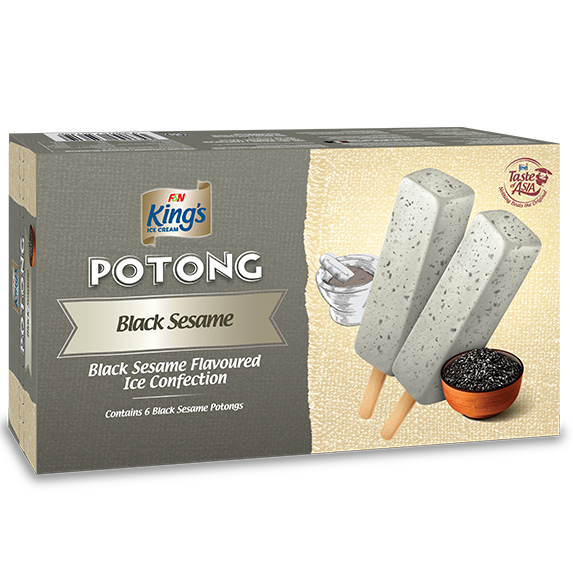 Potong Black Sesame Multipack