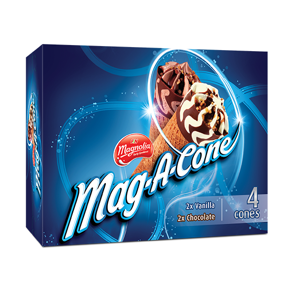 Mag-A-Cone Vanilla & Chocolate Multipack